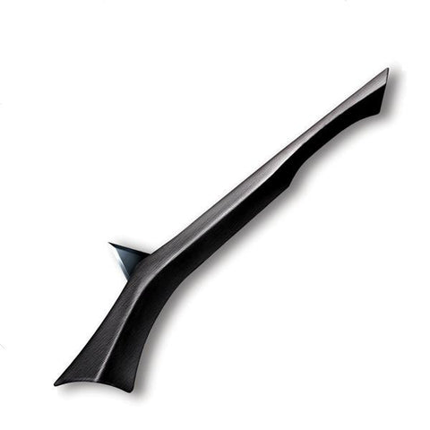 Gunstock War Club, Black Polypropylene, 29.5 inch