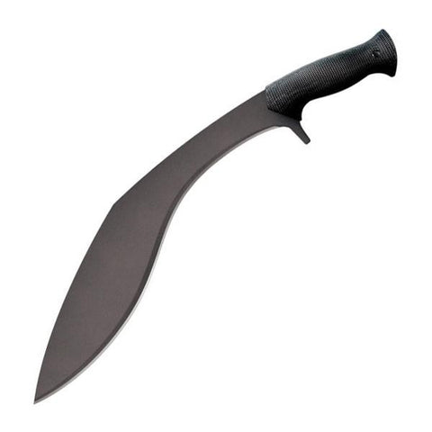 Royal Kukri Machete, Black Handle & Blade w-Sheath,15.5 inch