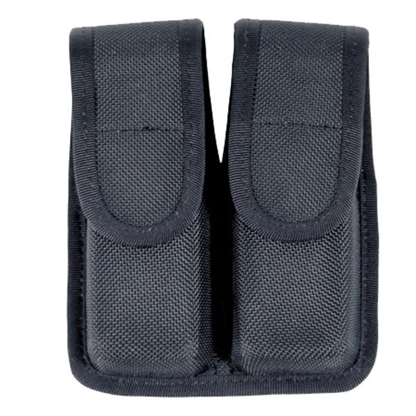 Double Mag Pouch, Single Stack, Matte Finish Black