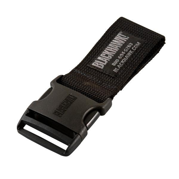 Dropleg Extender w-2 in. Quick release, Black