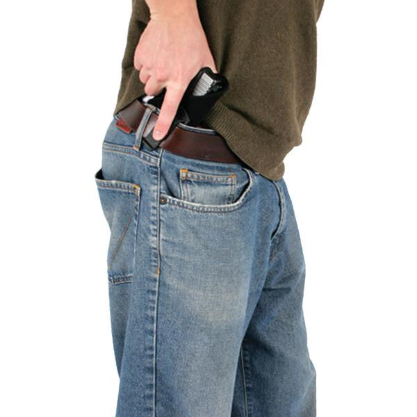 Inside-The-Pants Holster, RH, Black, Nylon, 4in. Auto,Size 6