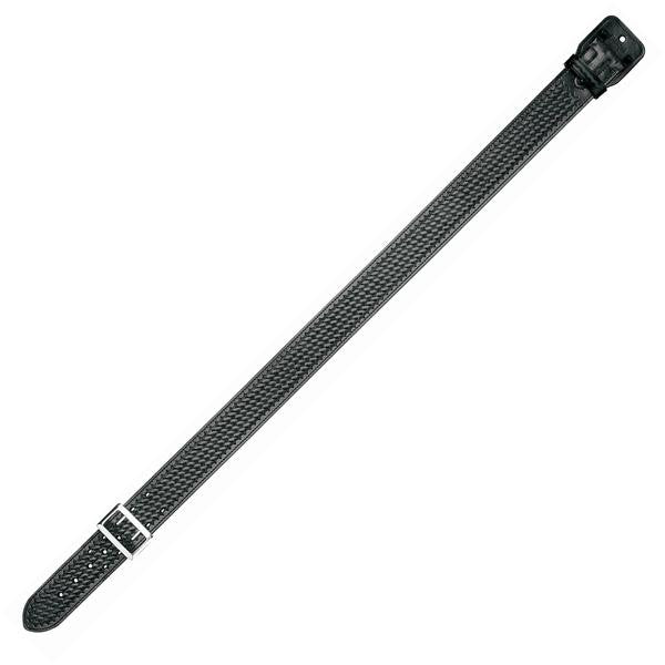 B2C, Sam Browne Belt Basketweave Black Size 26 Chrome