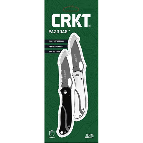 Pazoda, Stainless Steel Handle & Blade, 2 Knives Bonus Pack