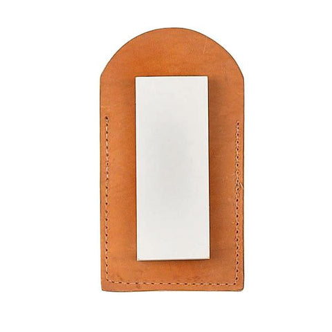 Natural Arkansas Whetstone, Medium Hard, w-Pouch