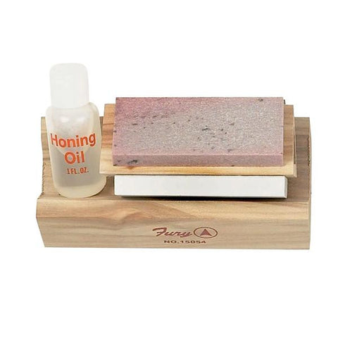 Natural Arkansas Whetstone, With Honing Oil