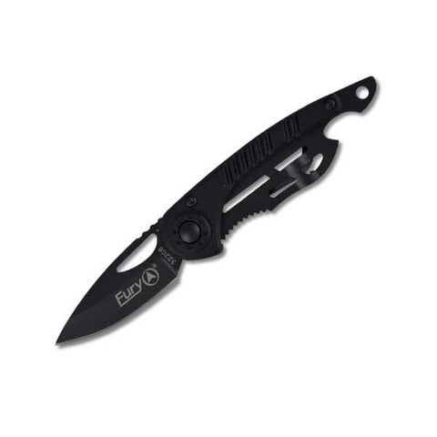 Nexus, Black Aluminum Handle, Money Clip, Bottle Opener