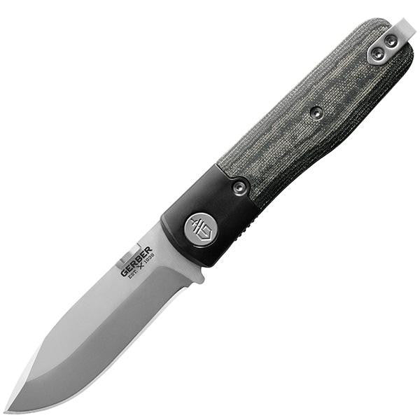 39 Series, Black Micarta, Clip Point Plain w-Clip