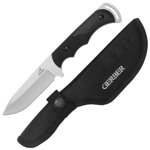 Freeman Guide, Black TacHide Onlay Handle, Drop Point Plain