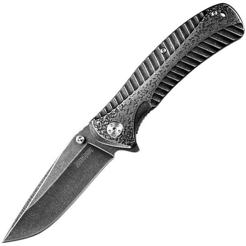 Starter Assisted, Blackwash Handle & Blade, Plain w-Clip