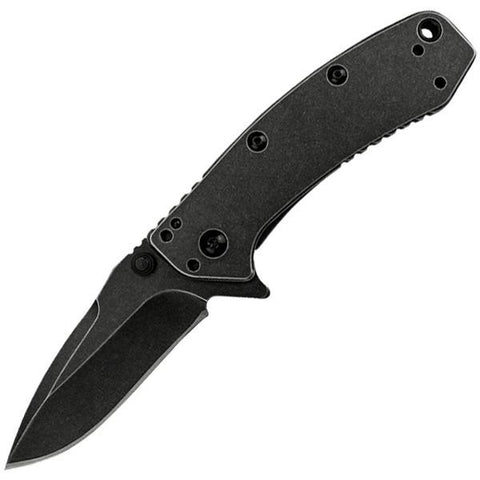 Cryo Assisted, Blackwash Handle & Blade, Plain w-Clip