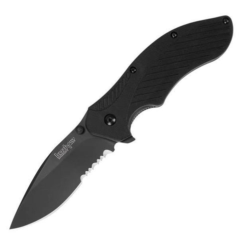 Clash Assisted, Black GFN Handle, Black ComboEdge w-Clip