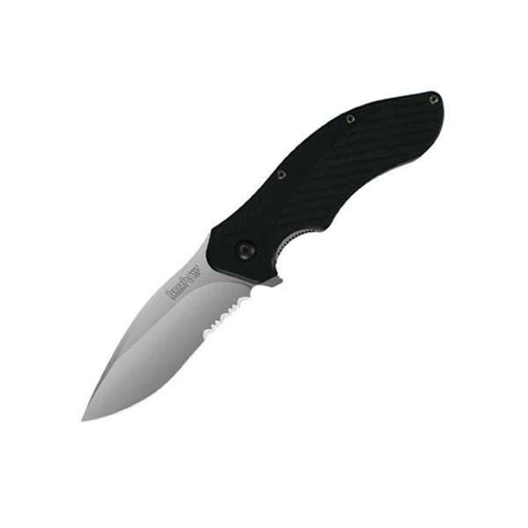 Clash Assisted, Black GFN Handle, Bead Blast ComboEdge
