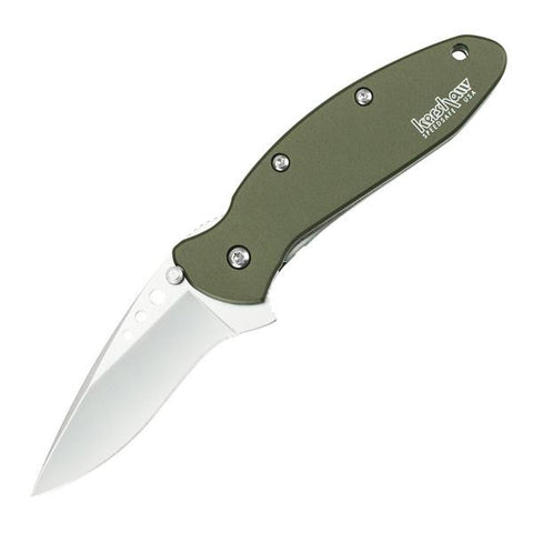 Scallion Assisted, OD Aluminum Handle, Bead Blast Plain