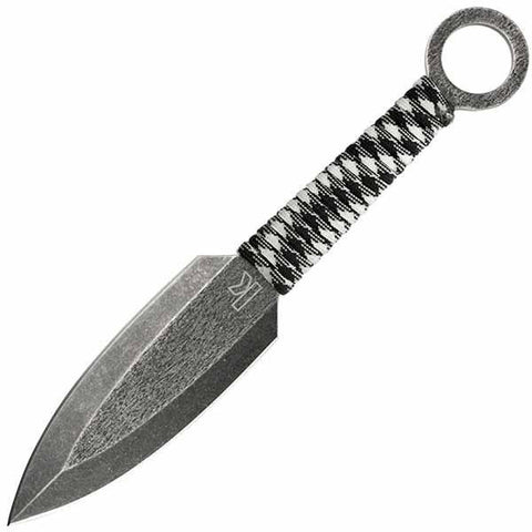 Ion, Black-White Paracord Handle, Blackwash Plain, Clam, 3pc