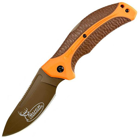 Lonerock, Orange-Brown GFN K-Texture Handle, Plain w-Sheath
