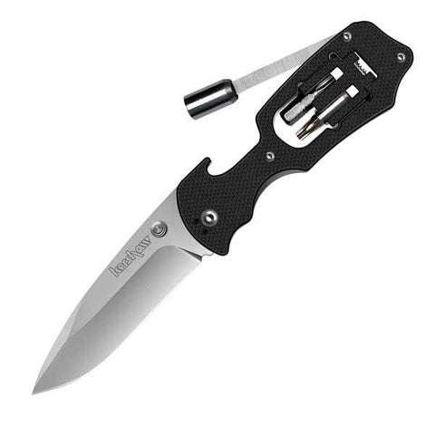 Select Fire, Black GFN Handle, Bead Blast Plain w-Screw Bits