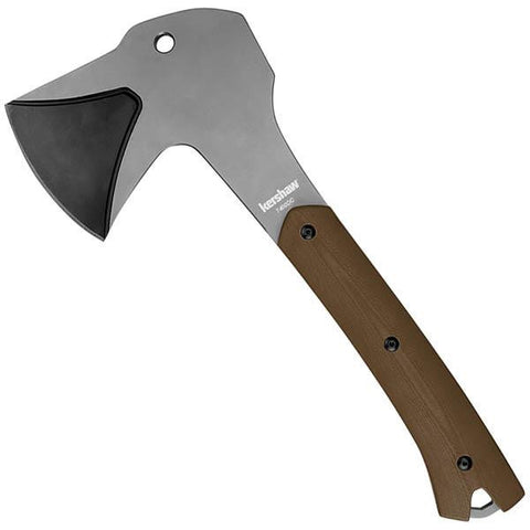 Quax Axe, GFN Riveted Handle, Gray-Black Finish