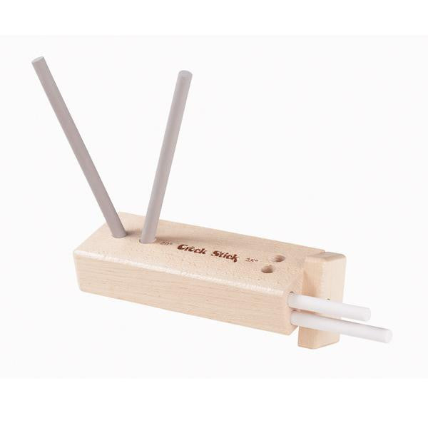 Deluxe Turnbox Crock Stick Sharpener, 2 Medium-2 Fine Rods