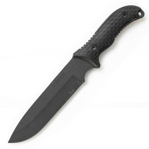 SCHF37 Frontier, TPE Handle, Drop Point Plain w-Sheath