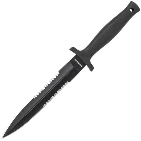 SCHF44LS, Black TPE Wrapped Handle, Black DE ComboEdge