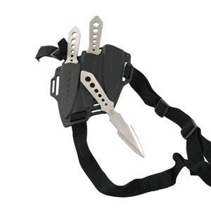 Lightning Bolt Triple Thrower Set with Harness