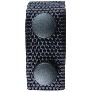 Web Belt Keeper, Nylon Black, 2 in., 4pk