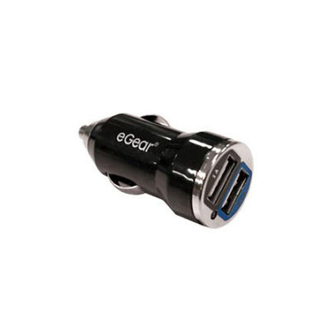 Volt XL Dual-Outlet 12V USB Adaptor, Black