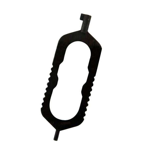 Concealable Belt Keeper Key, Removable